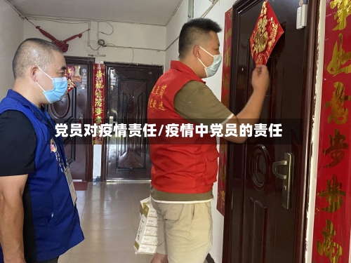 党员对疫情责任/疫情中党员的责任