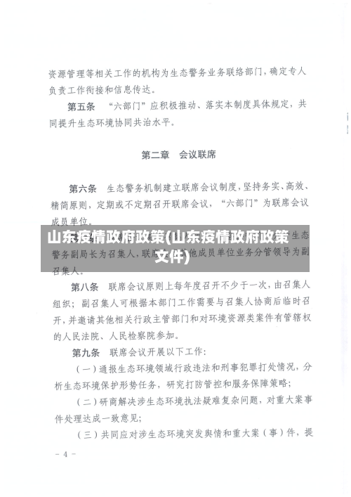 山东疫情政府政策(山东疫情政府政策文件)