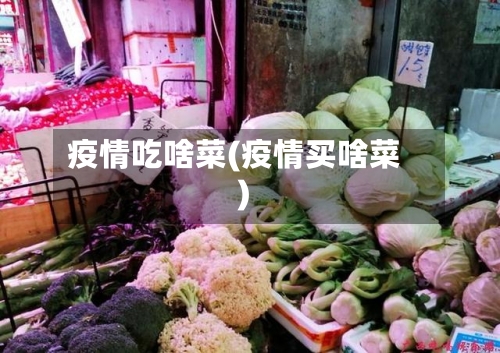 疫情吃啥菜(疫情买啥菜)
