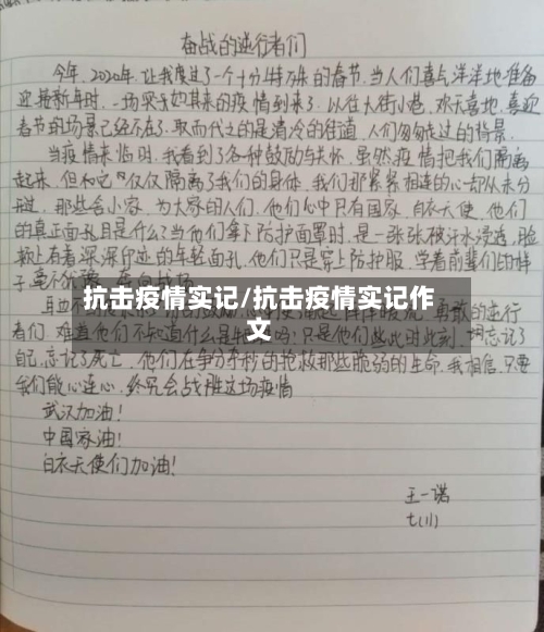 抗击疫情实记/抗击疫情实记作文-第3张图片
