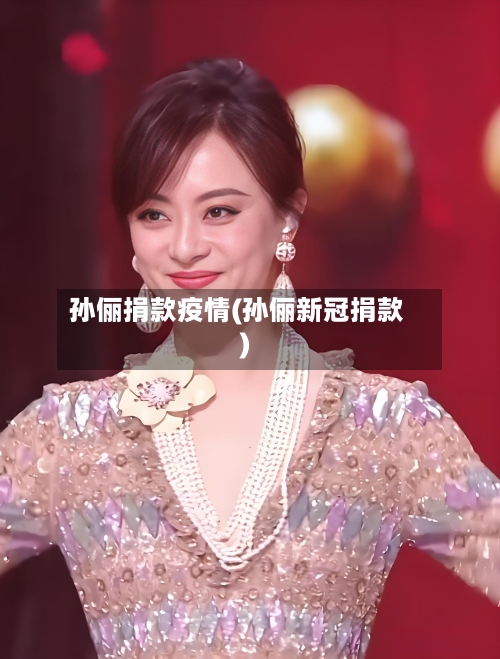 孙俪捐款疫情(孙俪新冠捐款)-第2张图片