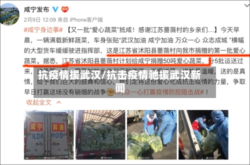 抗疫情援武汉/抗击疫情驰援武汉新闻