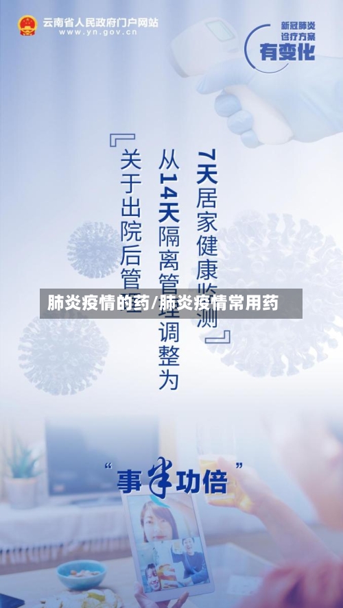 肺炎疫情的药/肺炎疫情常用药-第2张图片