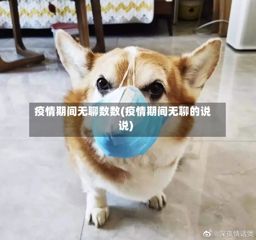 疫情期间无聊数数(疫情期间无聊的说说)-第2张图片