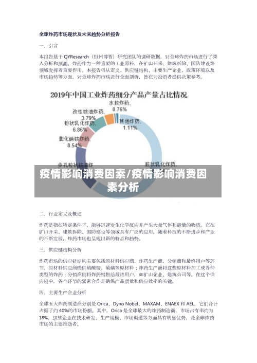 疫情影响消费因素/疫情影响消费因素分析-第2张图片