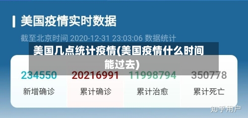 美国几点统计疫情(美国疫情什么时间能过去)