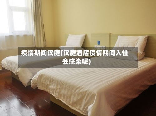 疫情期间汉庭(汉庭酒店疫情期间入住会感染呢)-第2张图片