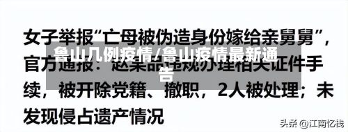 鲁山几例疫情/鲁山疫情最新通告