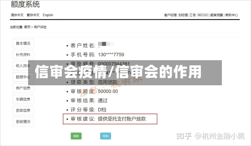 信审会疫情/信审会的作用-第3张图片
