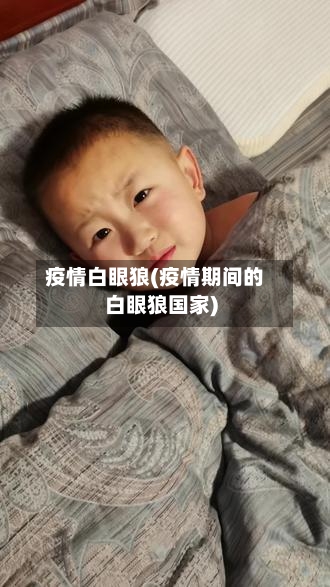 疫情白眼狼(疫情期间的白眼狼国家)-第2张图片