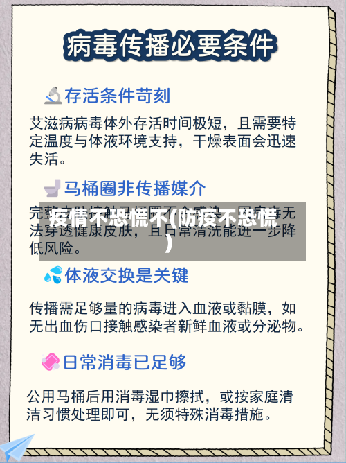 疫情不恐慌不(防疫不恐慌)-第3张图片