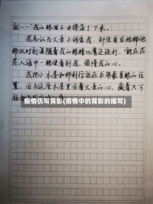 疫情仿写背影(疫情中的背影的描写)