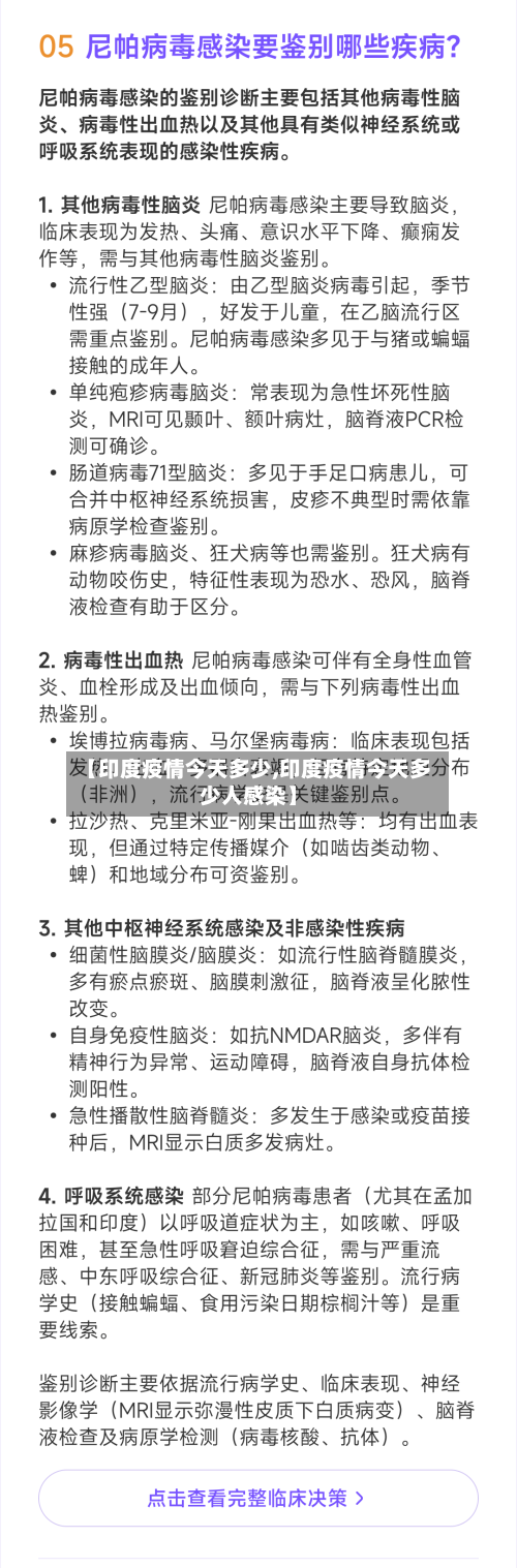 【印度疫情今天多少,印度疫情今天多少人感染】-第2张图片