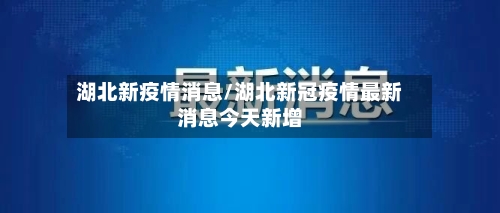 湖北新疫情消息/湖北新冠疫情最新消息今天新增