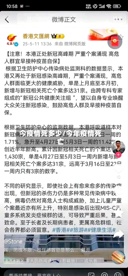 今疫情死多少/今年疫情死亡-第2张图片