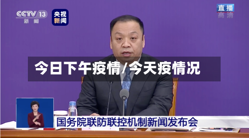 今日下午疫情/今天疫情况