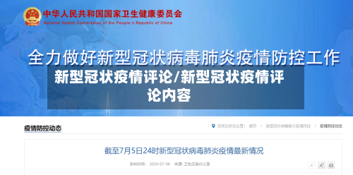 新型冠状疫情评论/新型冠状疫情评论内容-第3张图片
