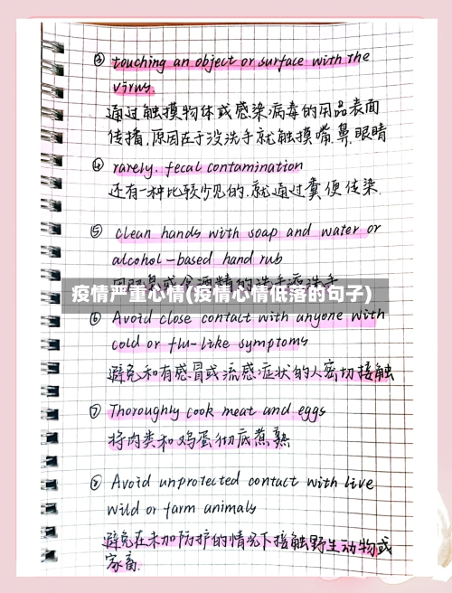 疫情严重心情(疫情心情低落的句子)