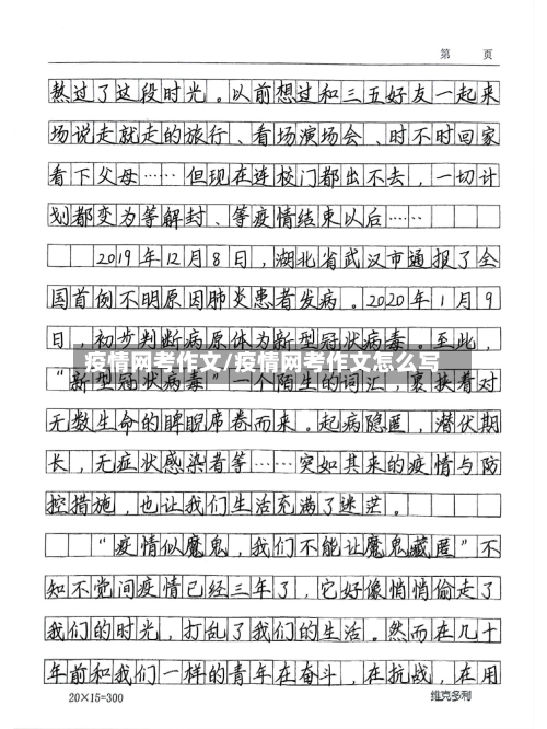 疫情网考作文/疫情网考作文怎么写
