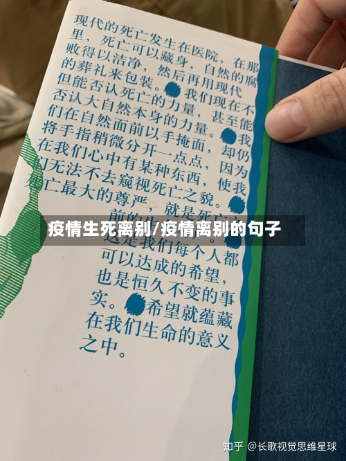 疫情生死离别/疫情离别的句子-第2张图片